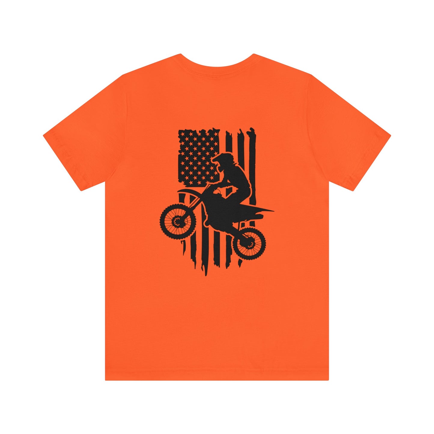 Dirtbike Flag Unisex Tee