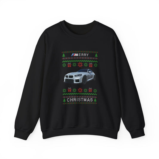 Merry Christmas - BMW M2 - Unisex Crewneck Sweatshirt