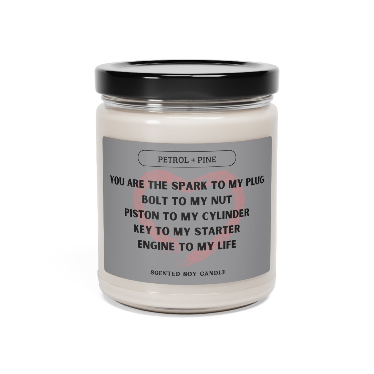 LOVE QUOTE  - Scented Soy Candle