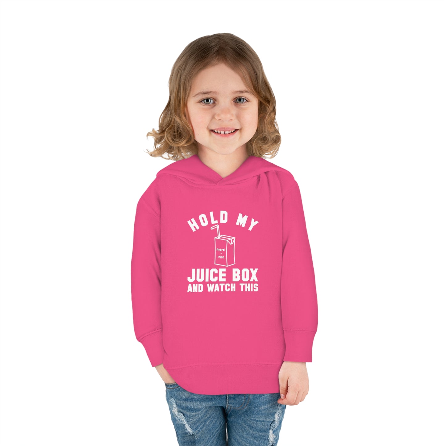 Hold My Juice Box - Toddler Hoodie