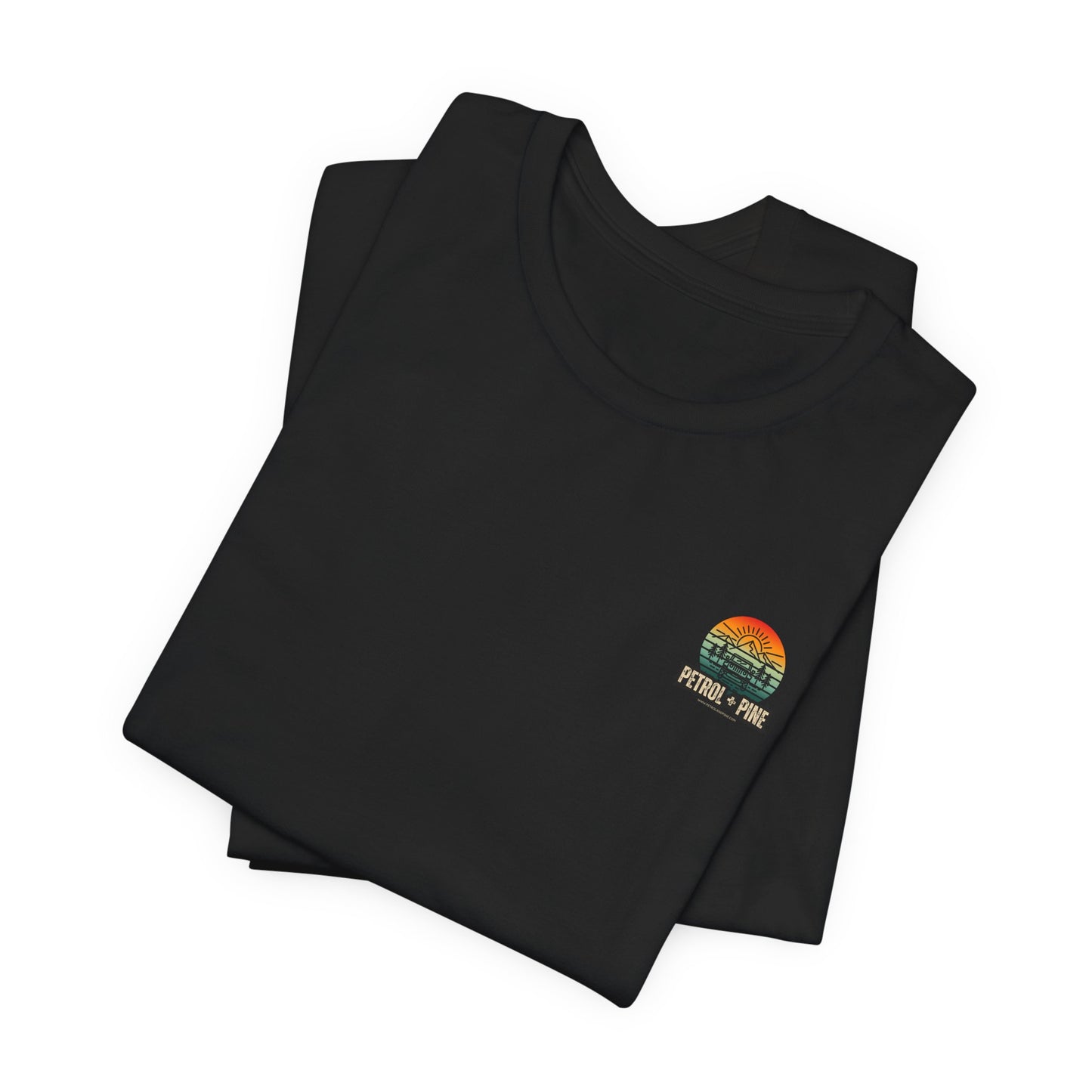 Petrol Pine Sunset Logo Unisex Tee