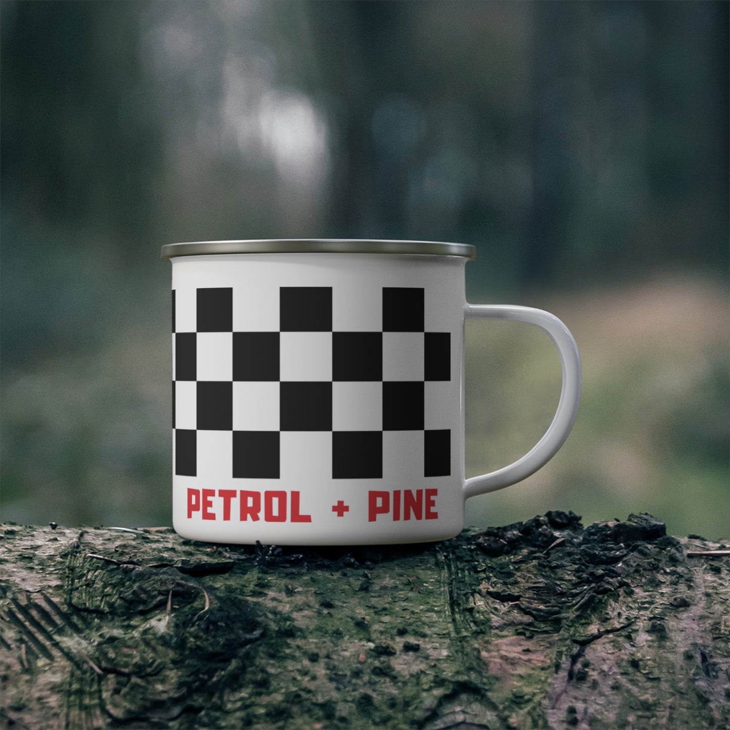 Fuel Up Enamel Camping Mug