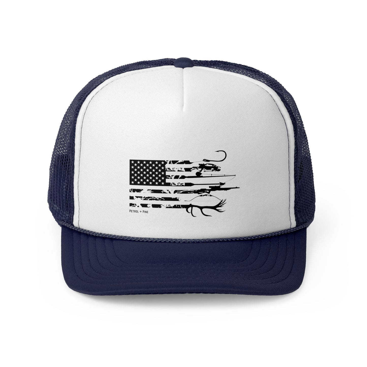 Flag Hunting Trucker Hat