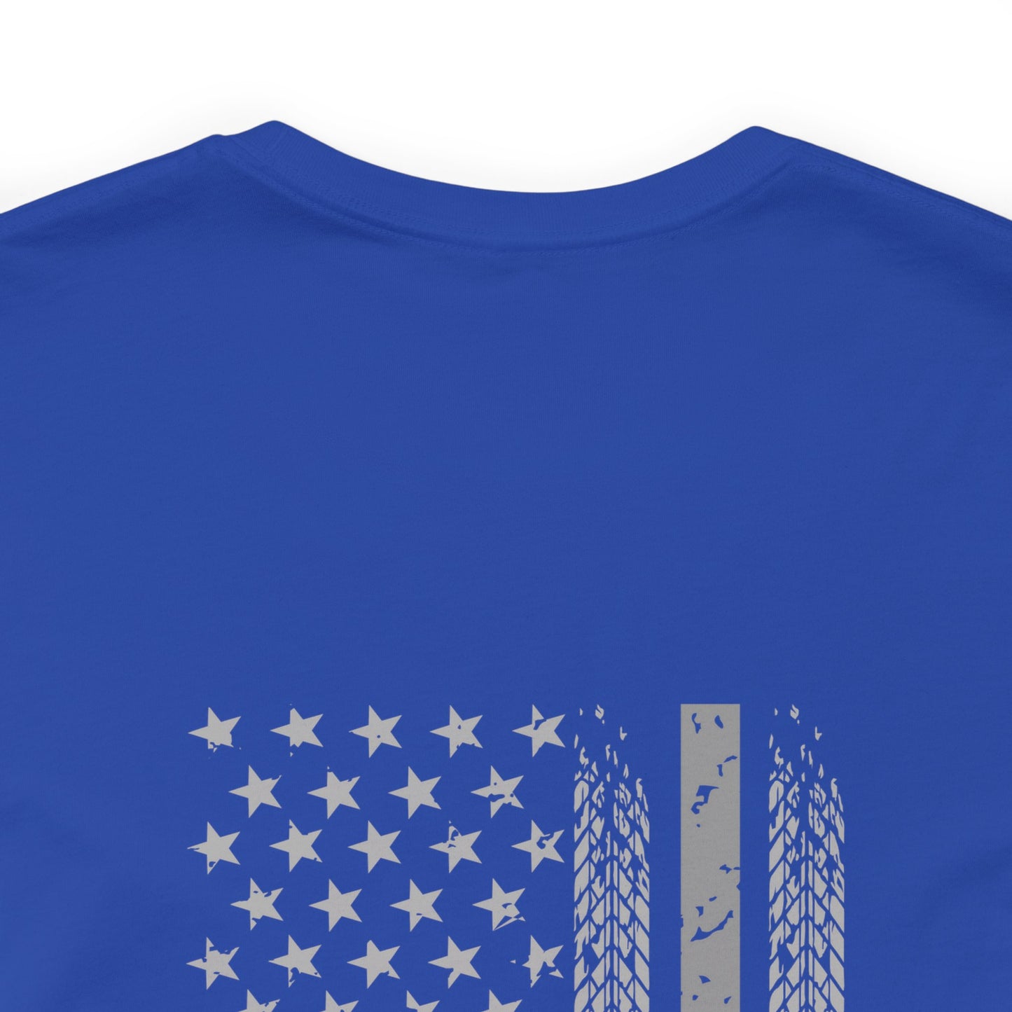 Flag Tire Tread Unisex Tee