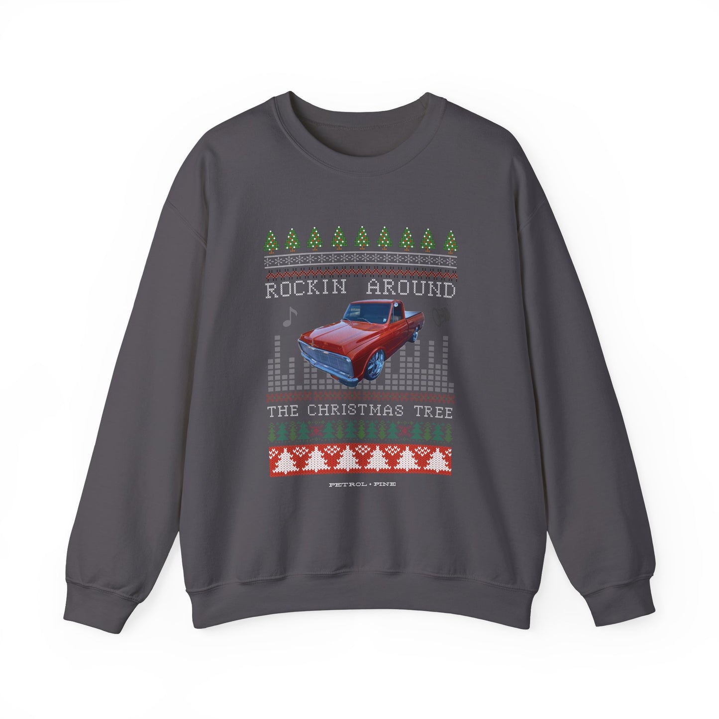 Rockin Around the Christmas Tree Unisex Crewneck Sweatshirt