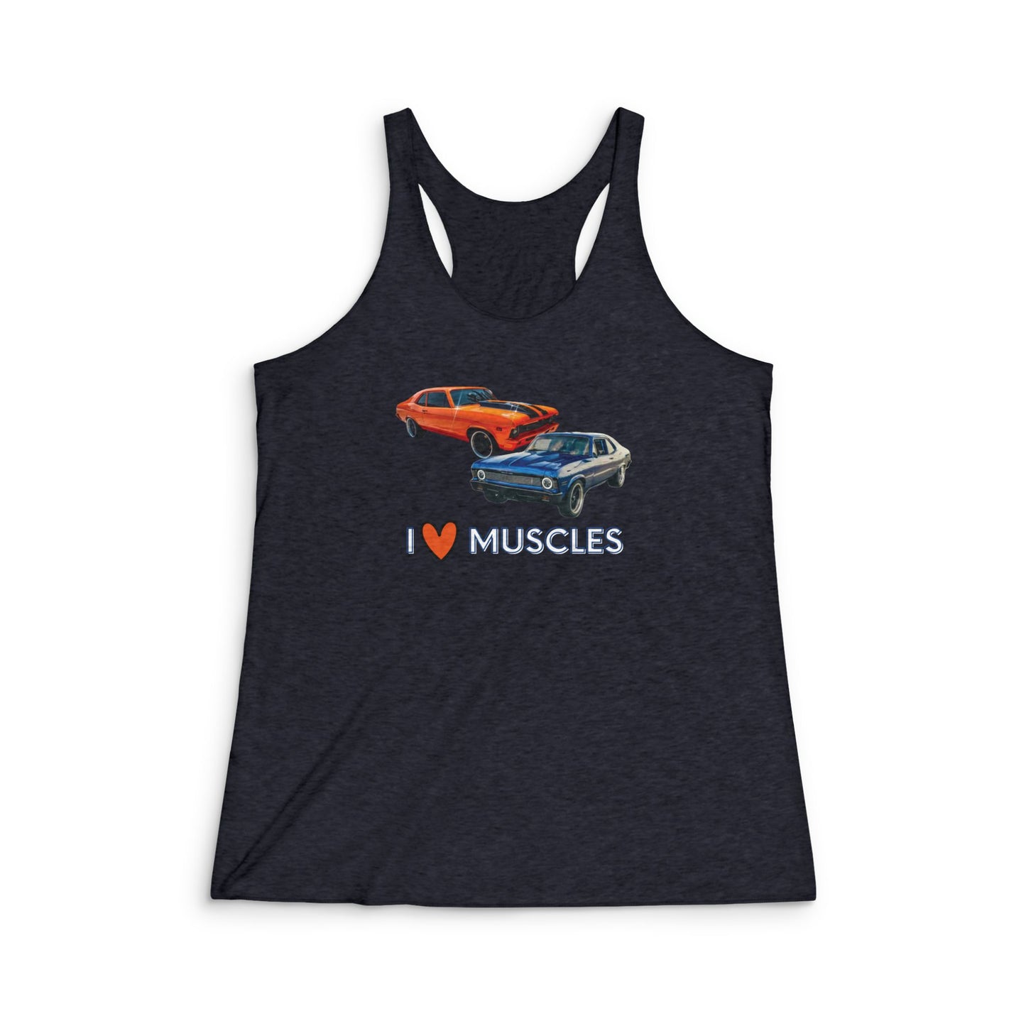 I Love Muscles - Women's Tri Blend Tank Top