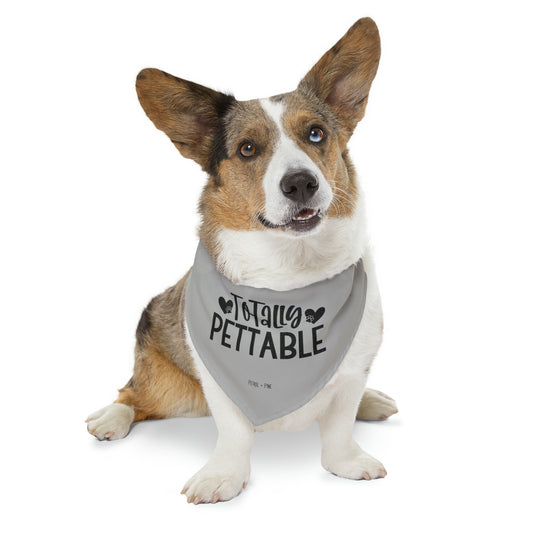 Totally Pettable Pet Bandana Collar