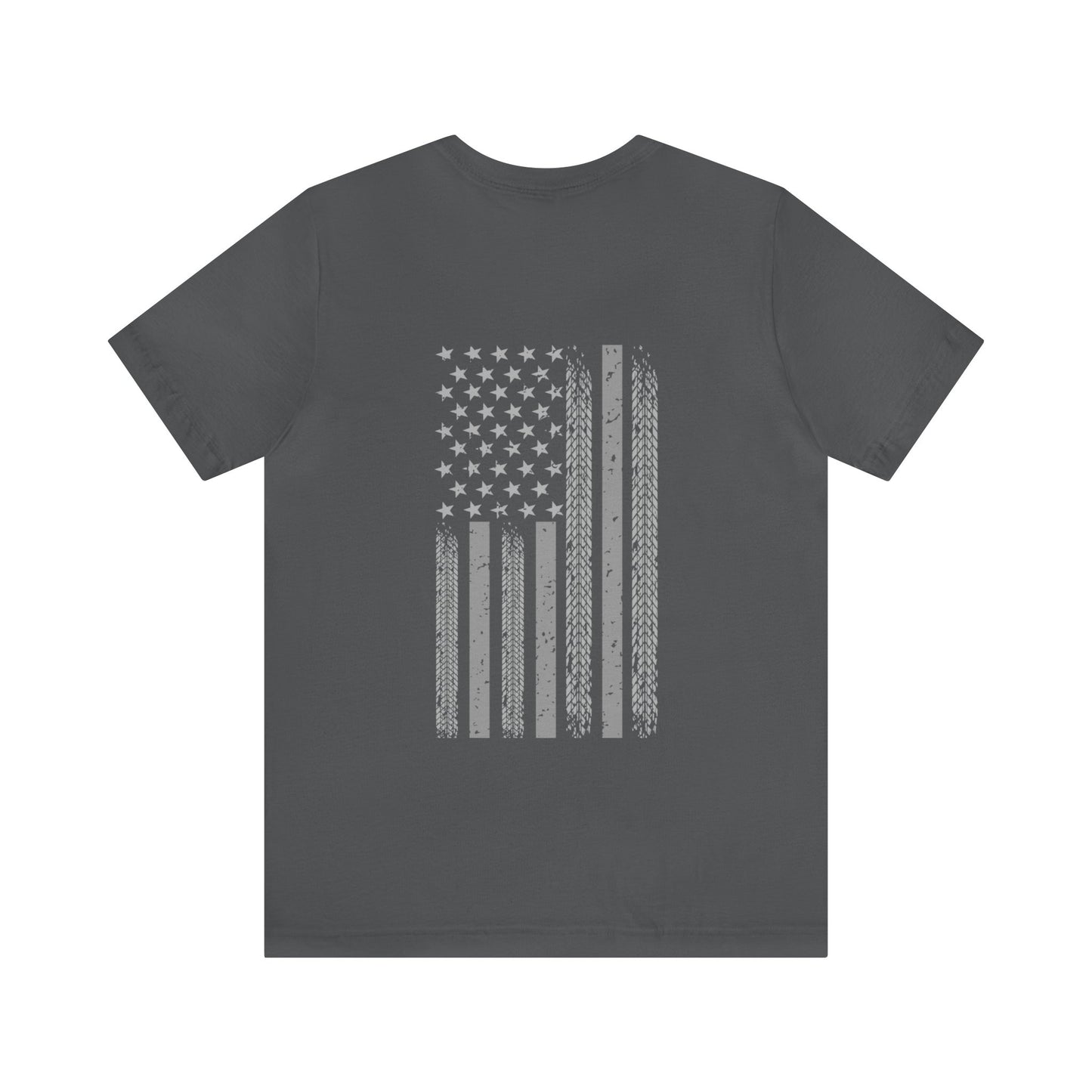 Flag Tire Tread Unisex Tee