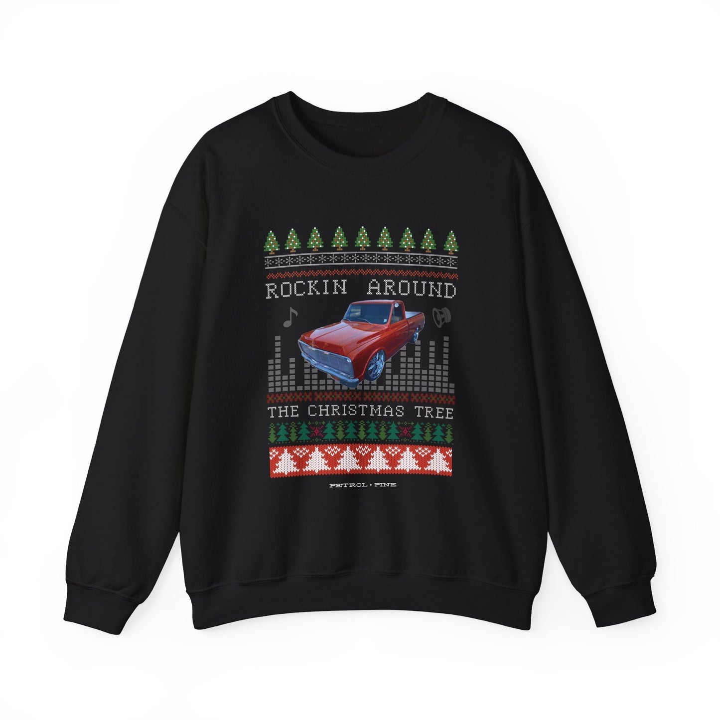 Rockin Around the Christmas Tree Unisex Crewneck Sweatshirt