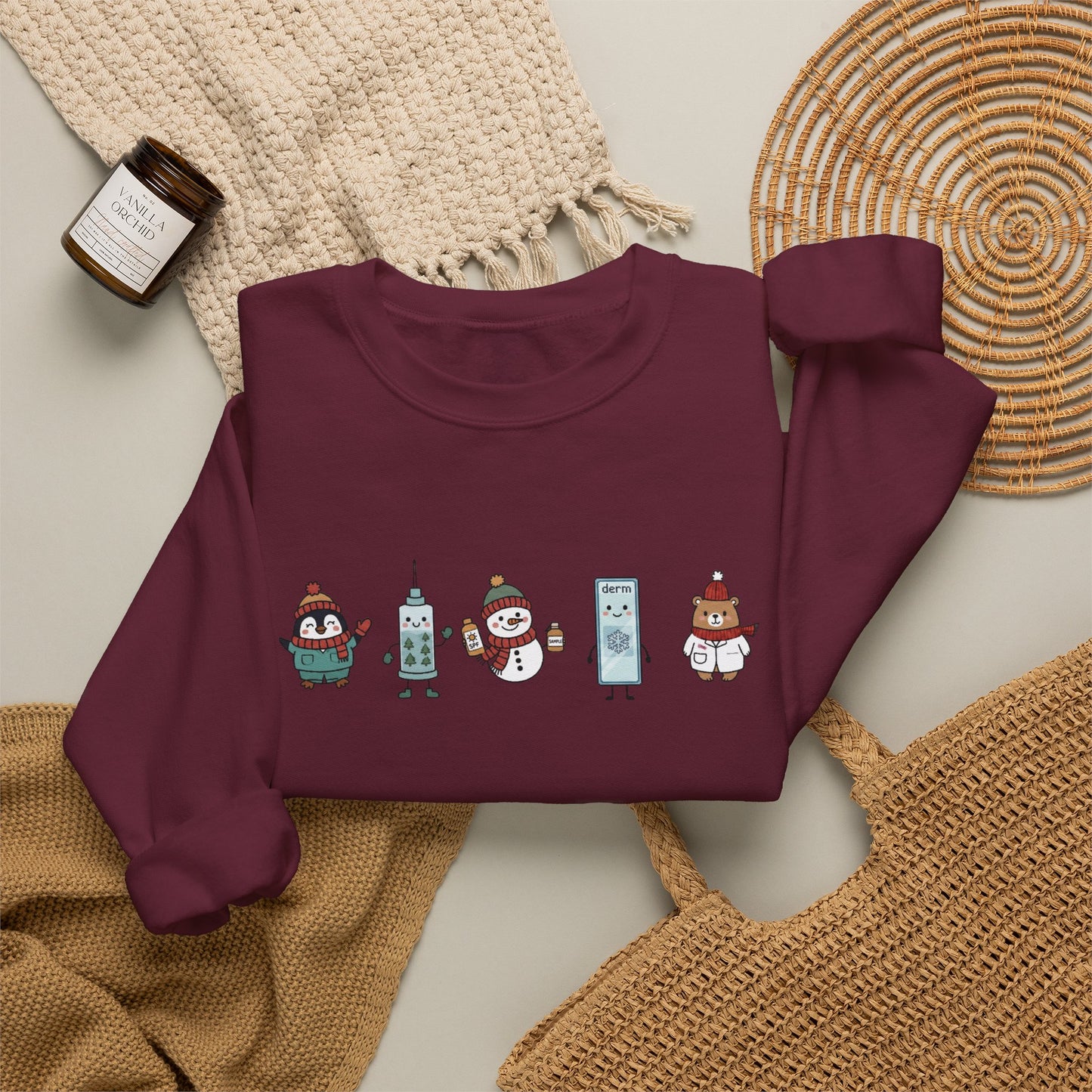 WINTER Derm -  Unisex Crewneck Sweatshirt