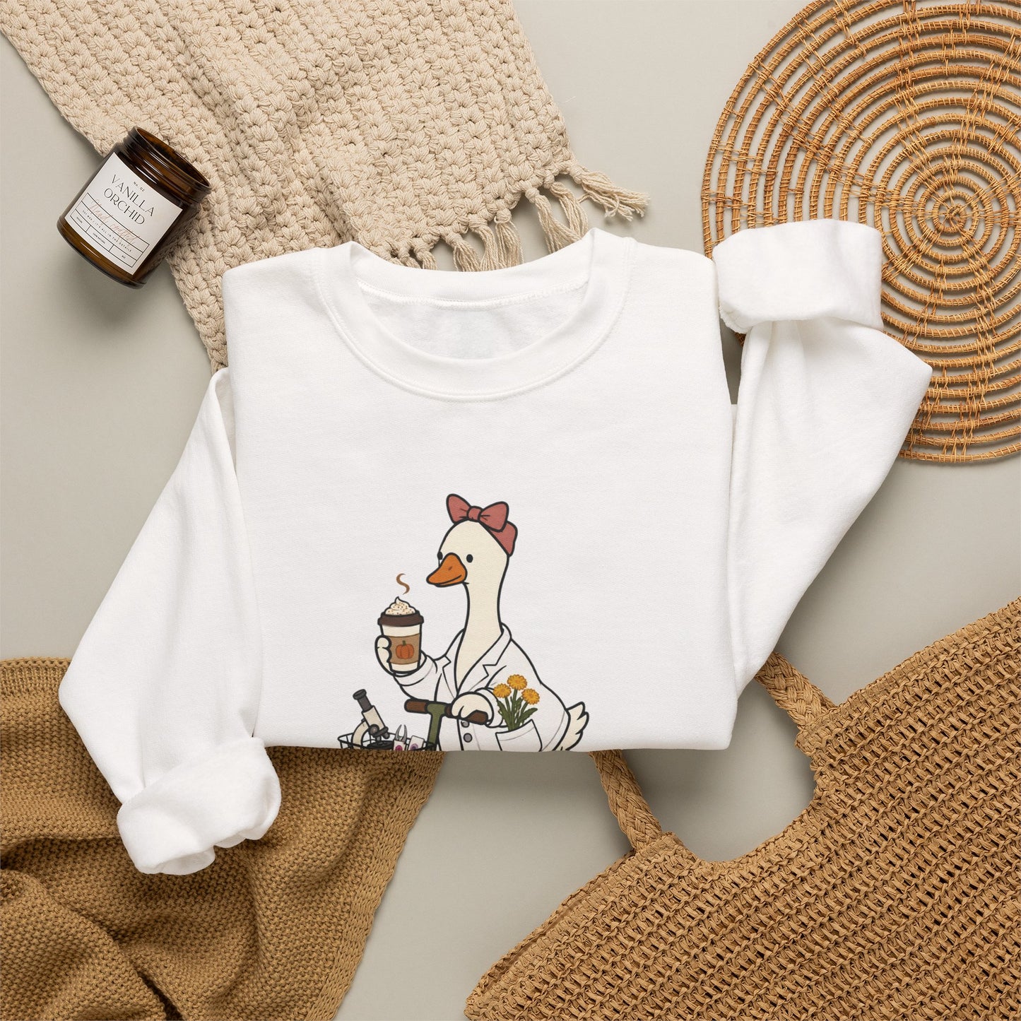 Duck Histology -  Unisex Crewneck Sweatshirt