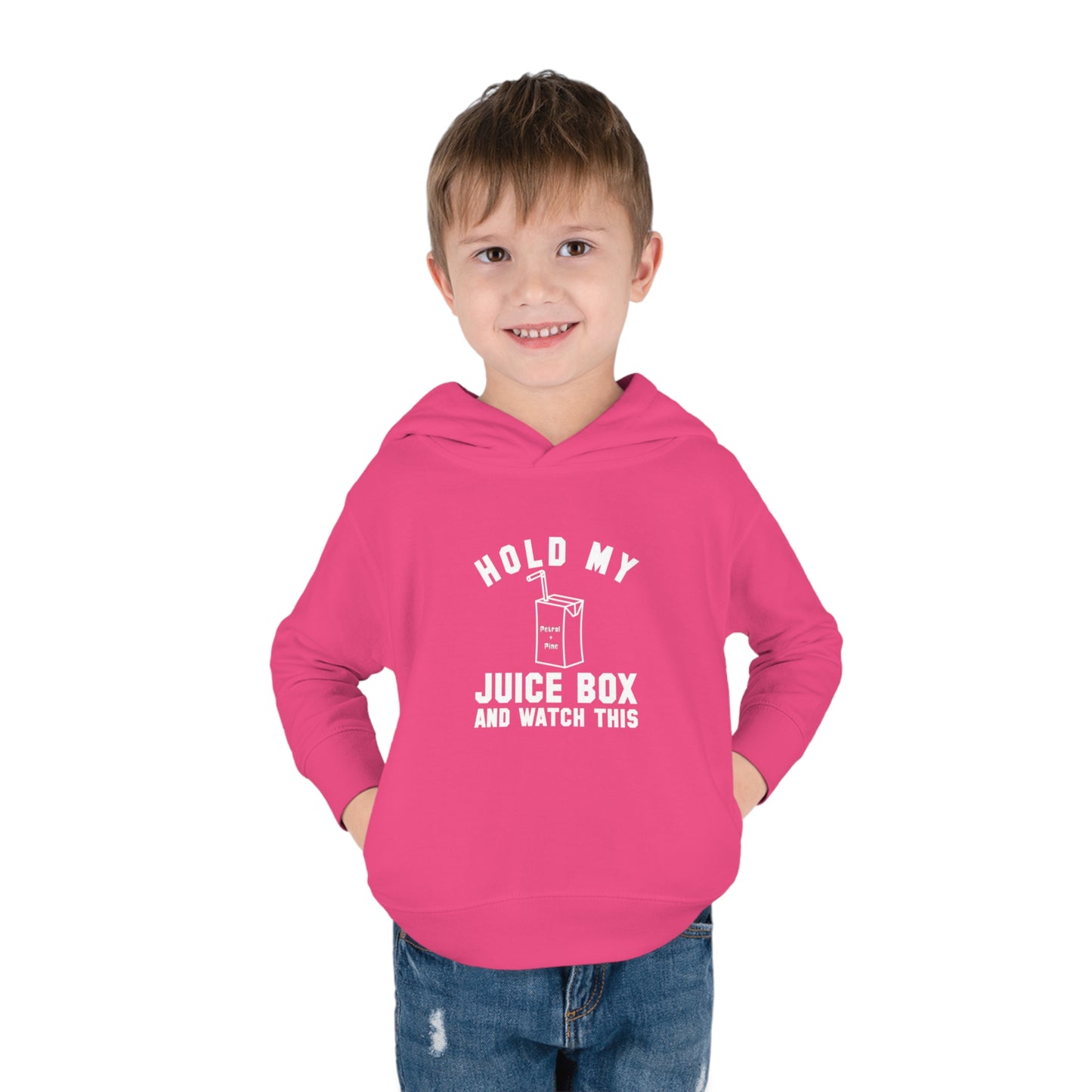 Hold My Juice Box - Toddler Hoodie