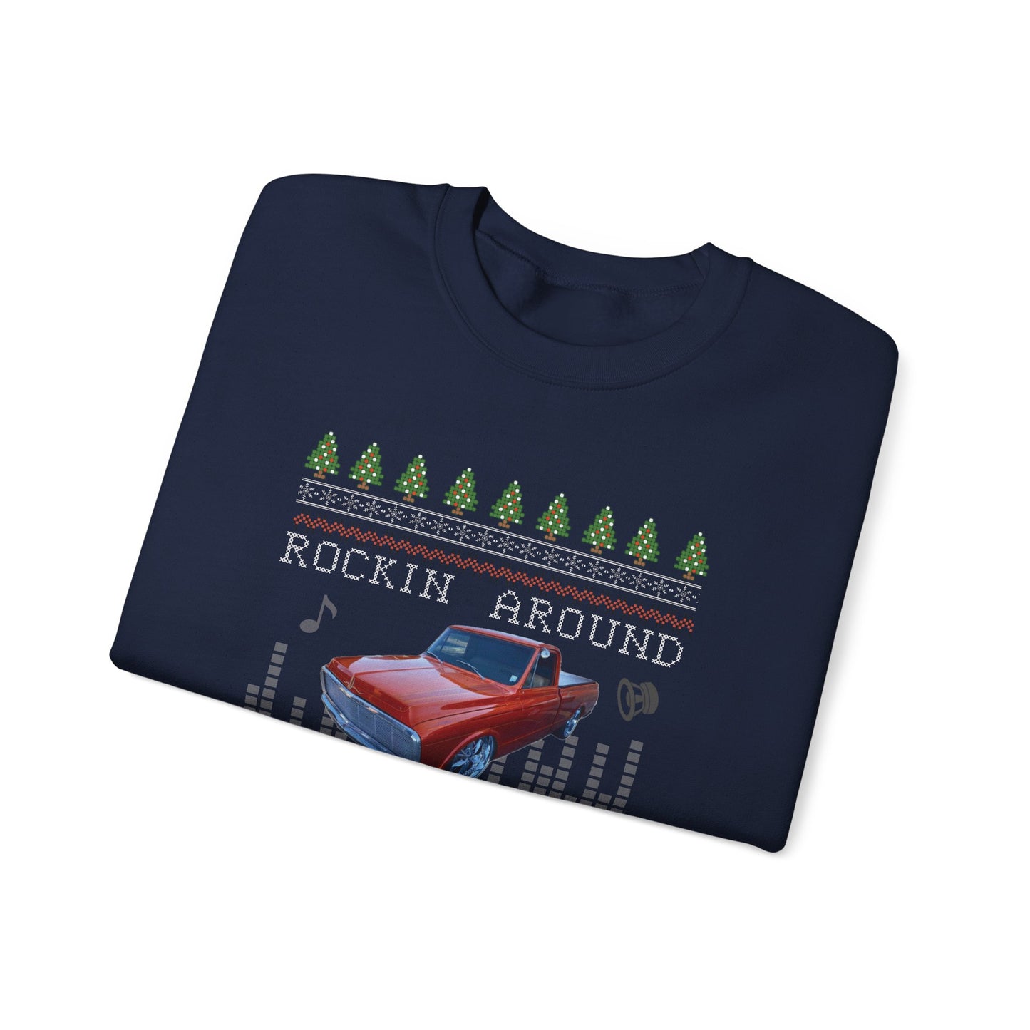 Rockin Around the Christmas Tree Unisex Crewneck Sweatshirt