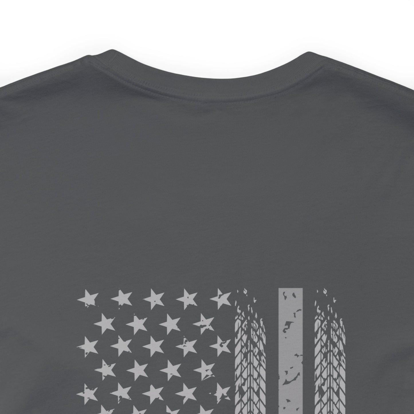 Flag Tire Tread Unisex Tee