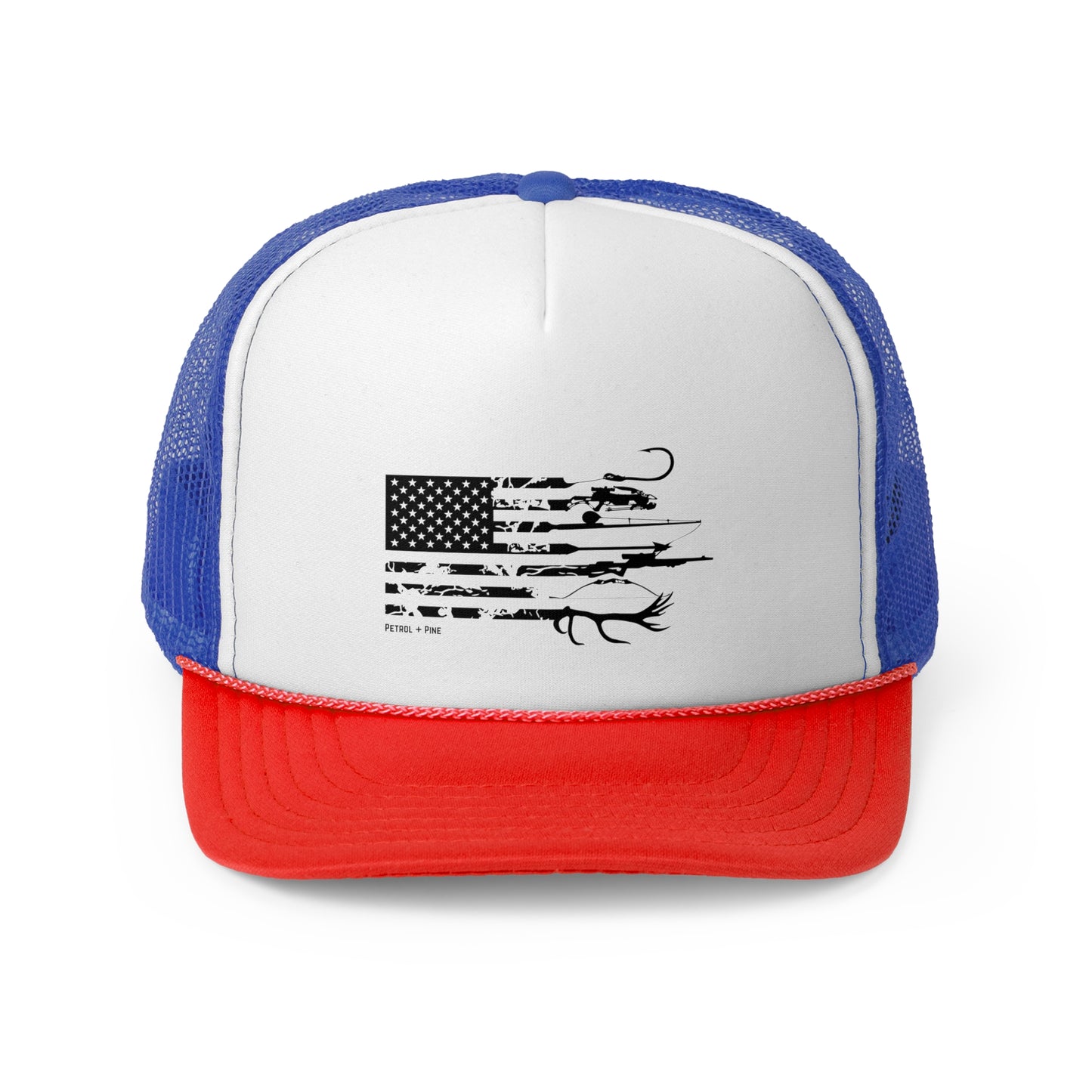 Flag Hunting Trucker Hat