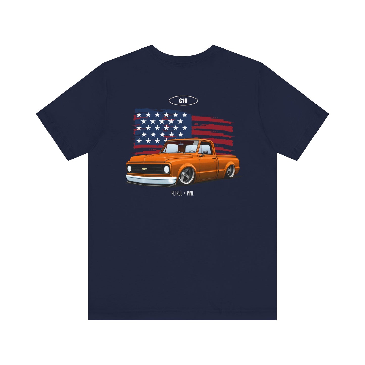 Flag ORANGE C10 Truck Unisex Tee