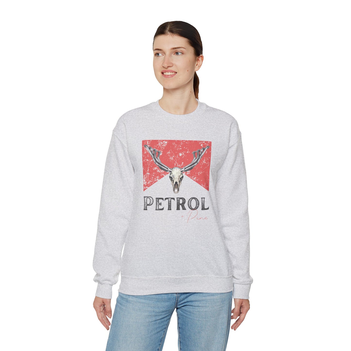 Cigarette Top Petrol + Pine Unisex Sweatshirt