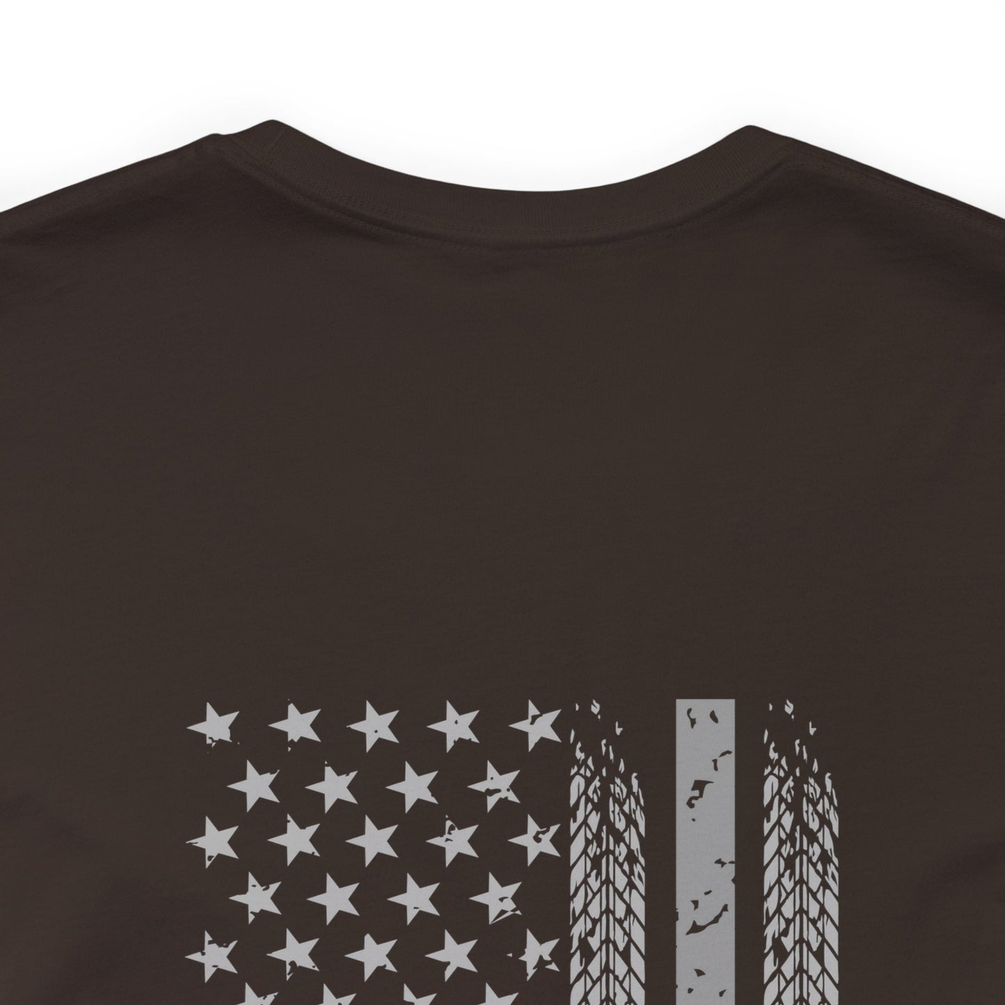 Flag Tire Tread Unisex Tee