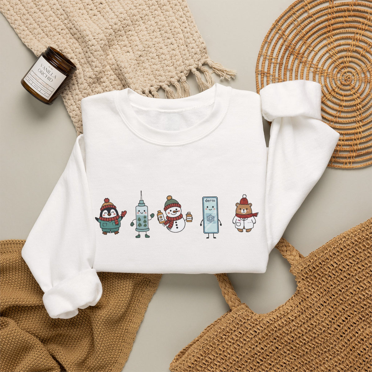 WINTER Derm -  Unisex Crewneck Sweatshirt