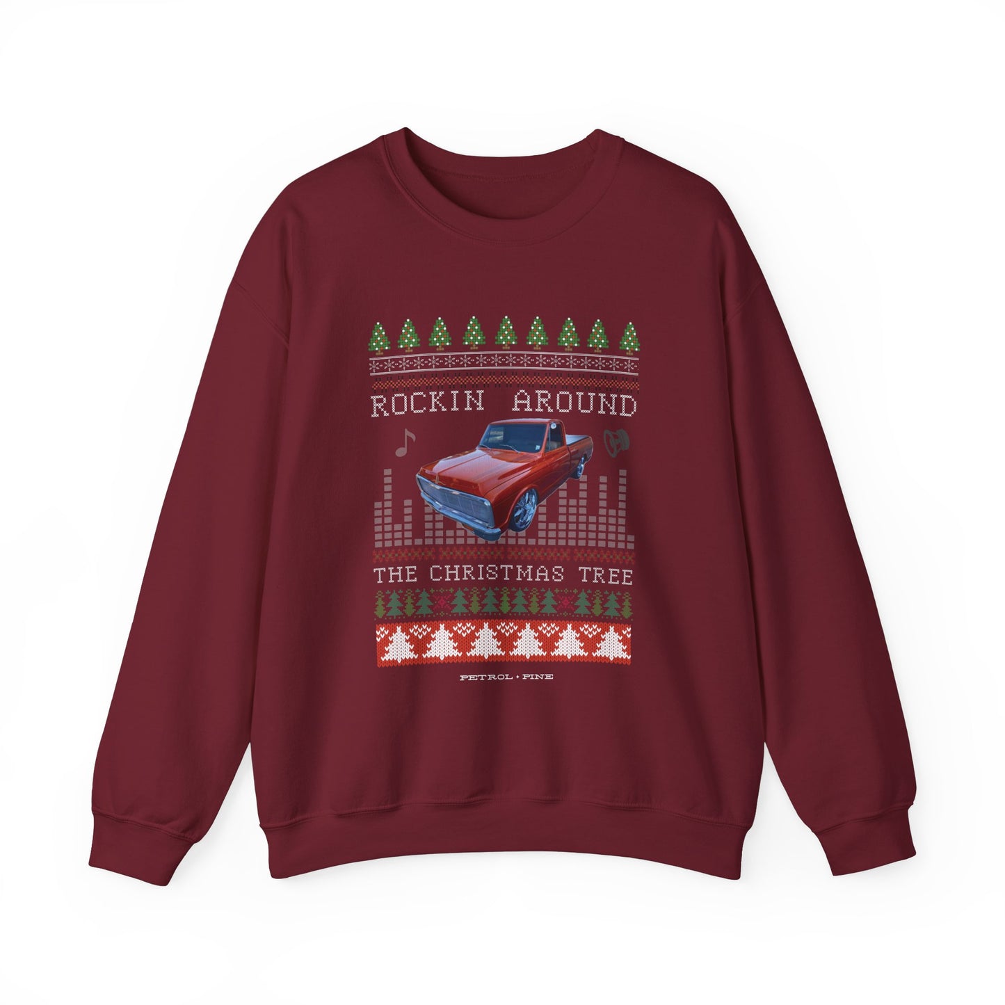 Rockin Around the Christmas Tree Unisex Crewneck Sweatshirt