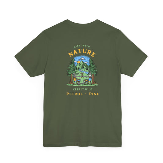 Life with Nature Logo Unisex Tee