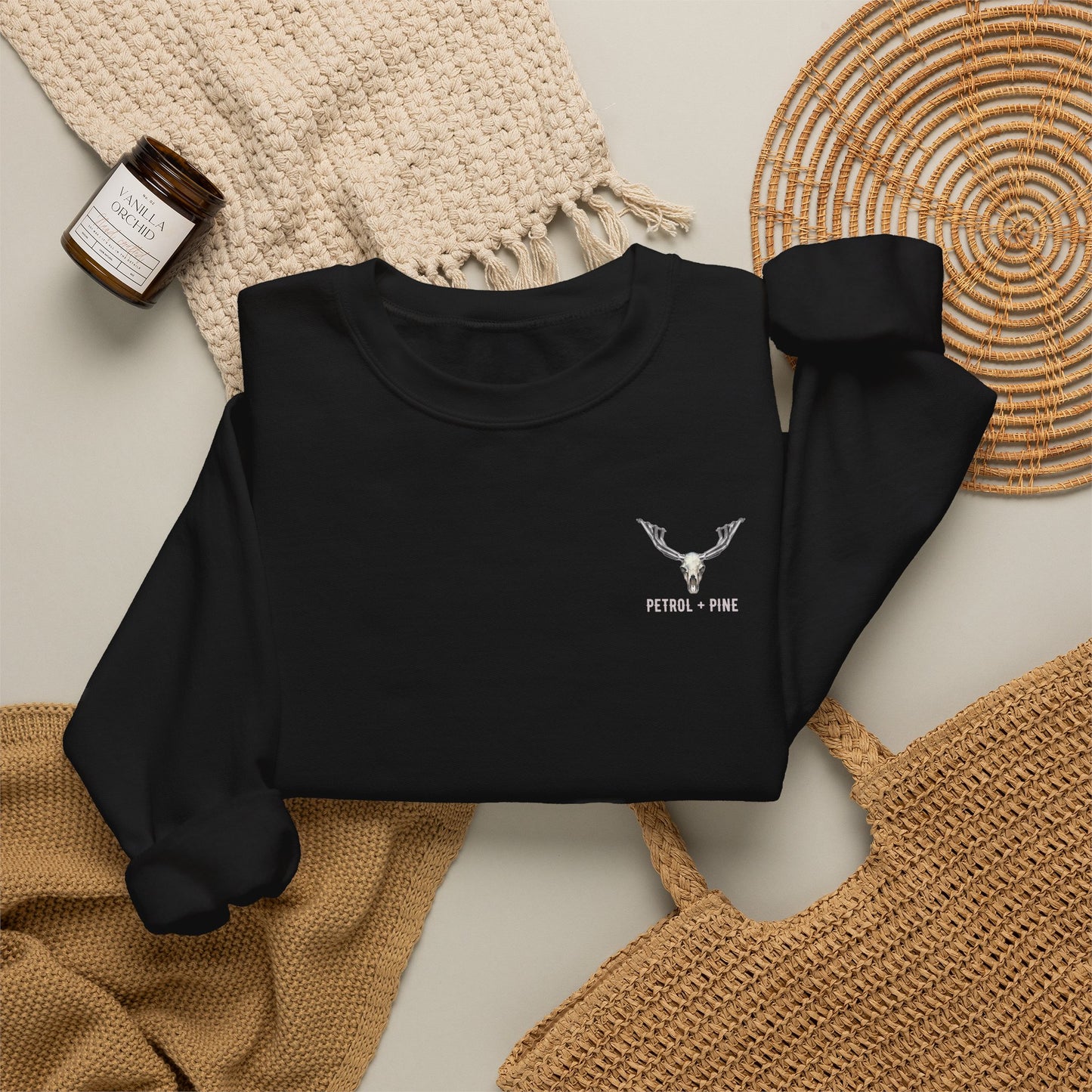 Skull Header Unisex Crewneck Sweatshirt