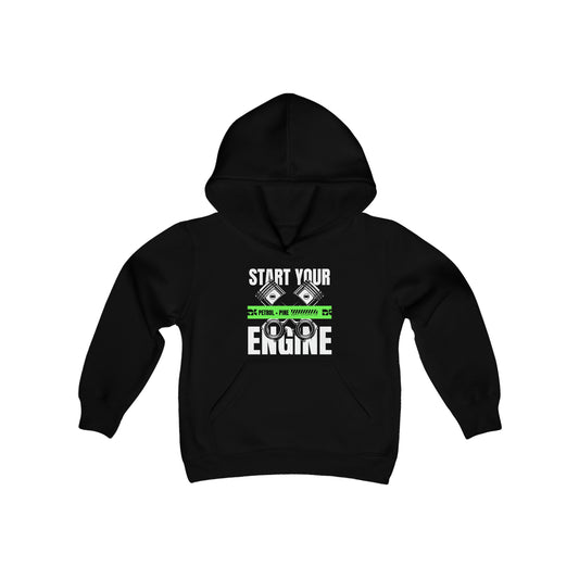 Start Your Engine - Youth Hoodie