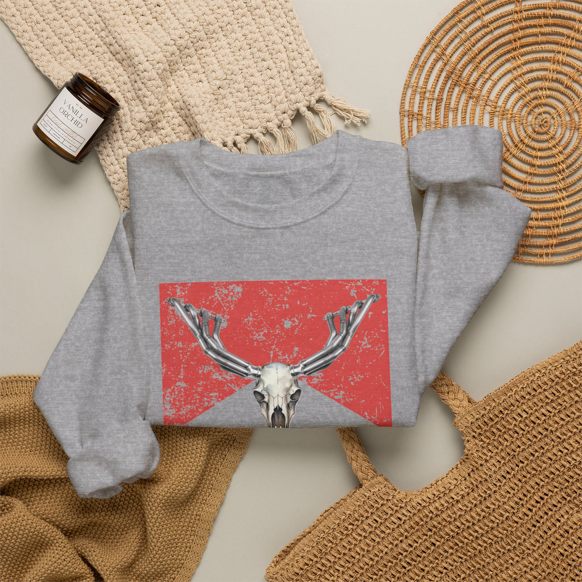 Cigarette Top Petrol + Pine Unisex Sweatshirt