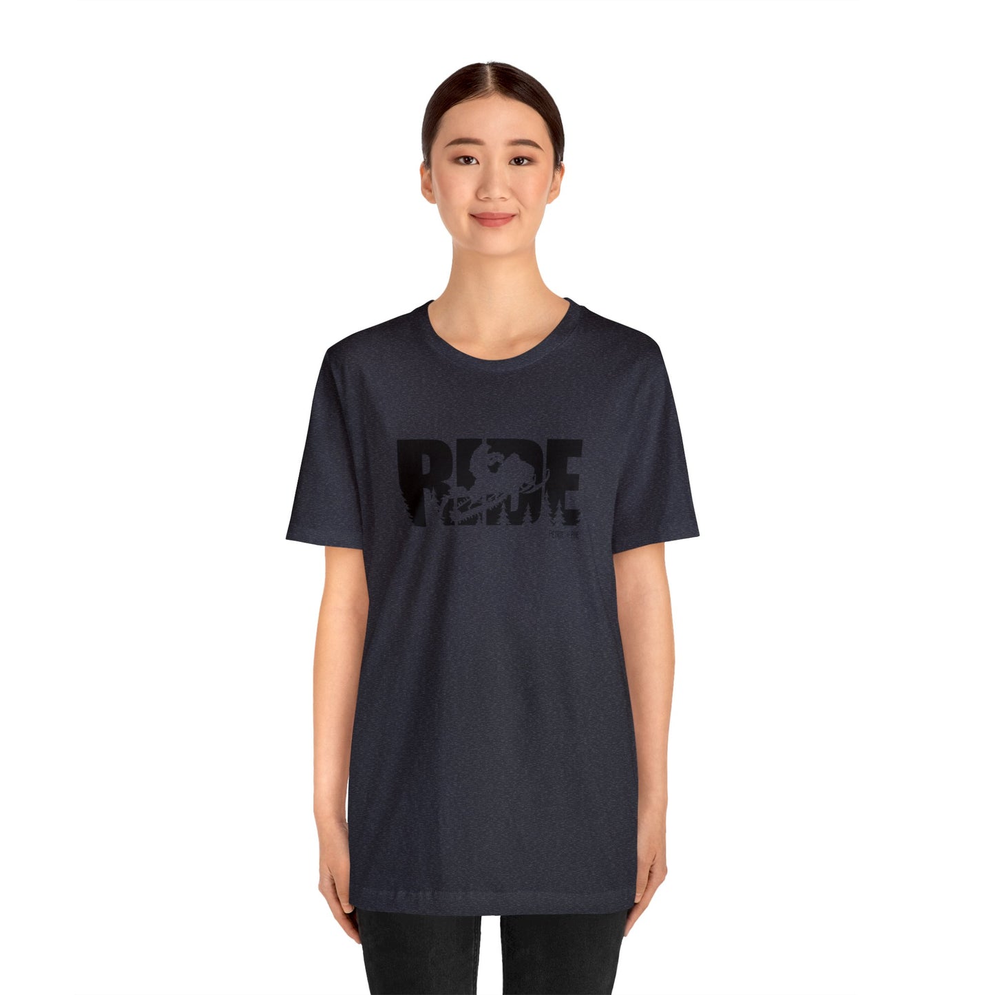 Snowmobile RIDE Unisex Tee