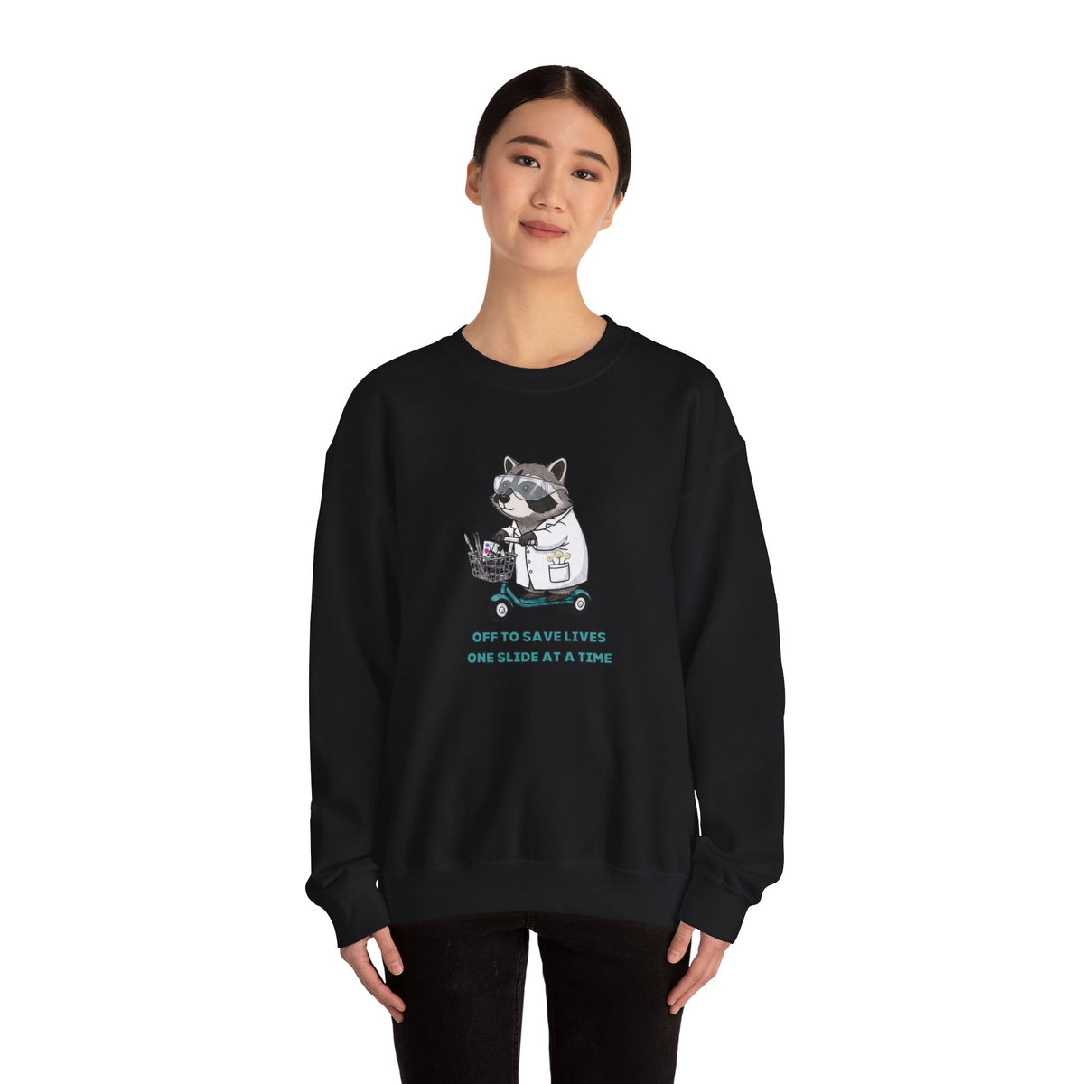 Raccoon Histology -  Unisex Crewneck Sweatshirt