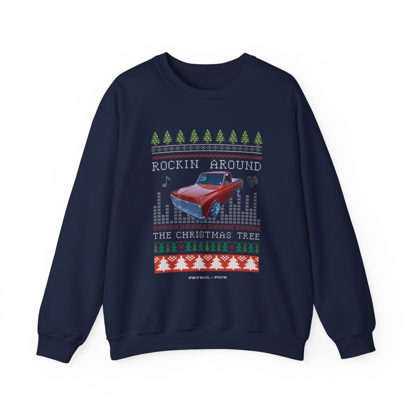 Rockin Around the Christmas Tree Unisex Crewneck Sweatshirt